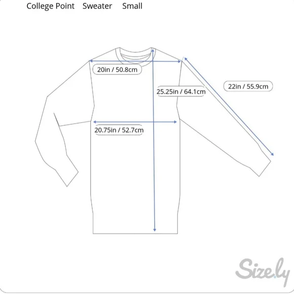 Vintage 1980s College Point Acrylic Sweater Southwestern Design Size Small (A3) - Picture 5 of 5